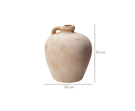 Vaso em Cerâmica Alaf - Terracota | WestwingNow