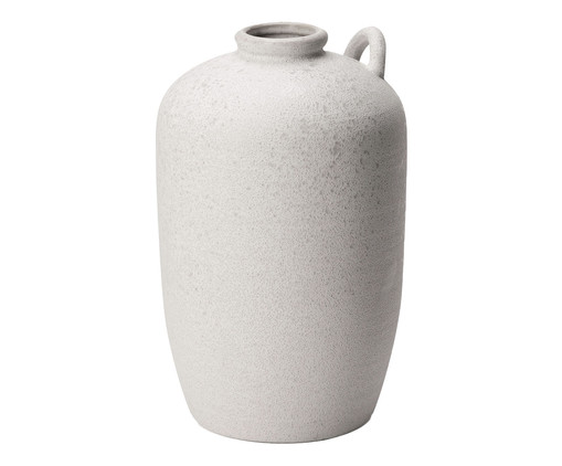 Vaso em Cerâmica Shir - Off White, Off White | WestwingNow