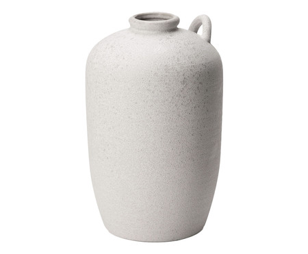 Vaso em Cerâmica Shir - Off White