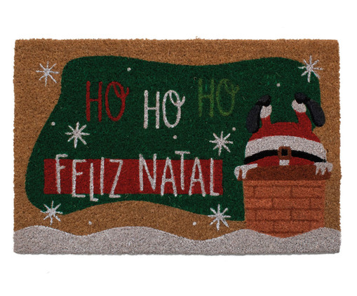 Capacho Hohoho Feliz Natal, Colorido | WestwingNow