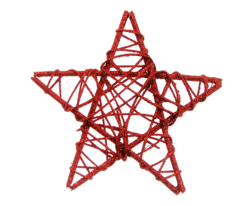 Estrela Albuquerque Vermelha, Vermelho | WestwingNow