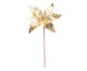 Flor Poinsettia Stella Dourado, Dourado | WestwingNow