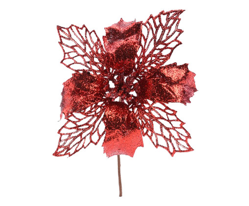 Flor Poinsettia Lina Vermelho, Vermelho | WestwingNow