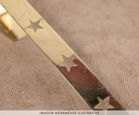 Suporte para Guirlanda Barreto Dourado | Westwing