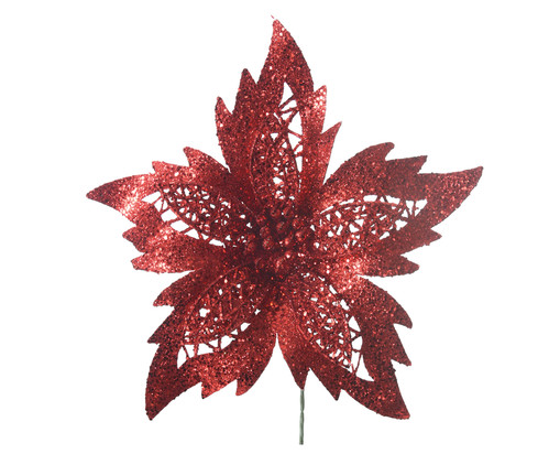 Flor Poinsettia Tabitha Vermelho, Vermelho | WestwingNow