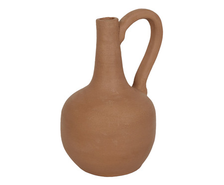 Vaso em Cerâmica Botella - Terracota