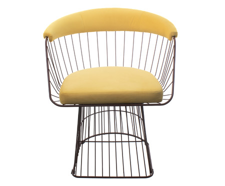 Cadeira em Veludo Wp - Inca Amarelo | WestwingNow