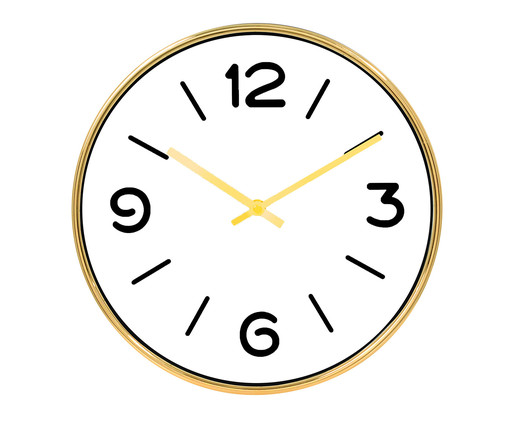 Relógio de Parede Valerie - Dourado, Preto | WestwingNow