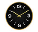 Relógio de Parede Lora - Preto, Preto | WestwingNow
