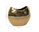 Vaso em Cerâmica Cambuci - Dourado, Dourado | WestwingNow
