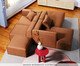 Sofá Módulo Puff Mensa Terracota, Terracota | WestwingNow