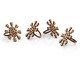 Jogo de Anéis para Guardanapo Christmas Floco de Neve, Colorido | WestwingNow