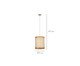 Pendente Nuts Castanho - Bivolt, Marrom | WestwingNow