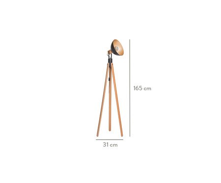 Coluna Trippe Viena Castanho - Bivolt | Westwing