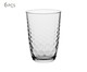 Jogo de Copos para Long Drink em Vidro Glit, Transparente | WestwingNow