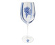 Taça em Cristal para Vinho Tinto - Coral e Azul, Transparente | WestwingNow
