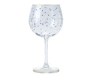 Taça para Gin em Cristal Blue Leave | WestwingNow