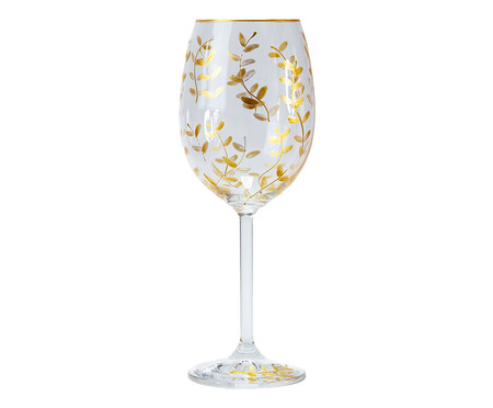 Taça para Vinho Tinto em Cristal London Gold | WestwingNow