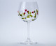 Taça para Gin em Cristal Pink Flower, Transparente | WestwingNow