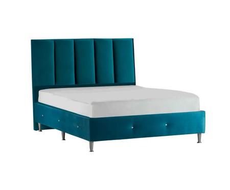 Cama Vivá Swarovski Bipartida - Azul Turquesa | WestwingNow