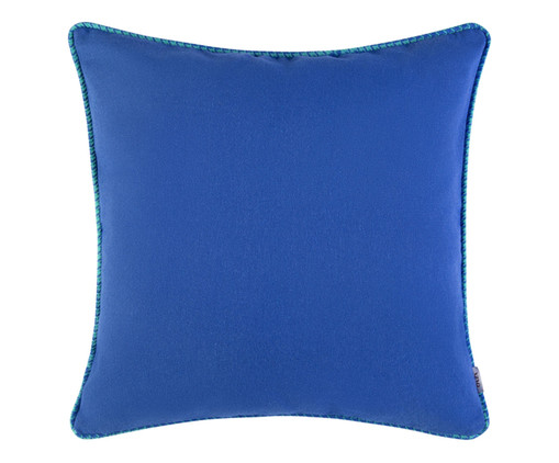 Capa para Almofada Madras - Azul, Azul | WestwingNow