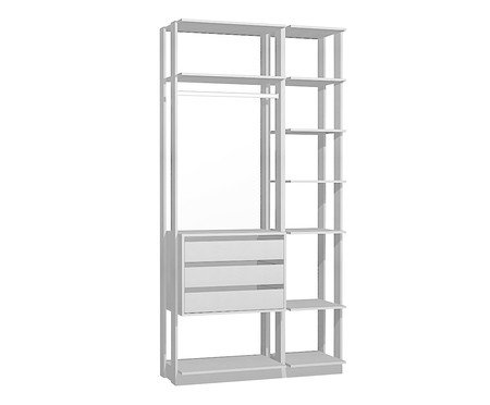 Guarda-Roupa Closet Motta - Branco | WestwingNow