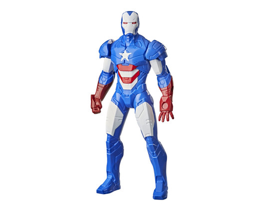 Boneco Marvel: Homem de Ferro - Patriota, Azul | WestwingNow