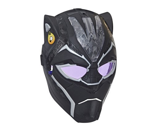 Marvel: Pantera Negra - Máscara Luminosa de Vibranium, Preto | WestwingNow