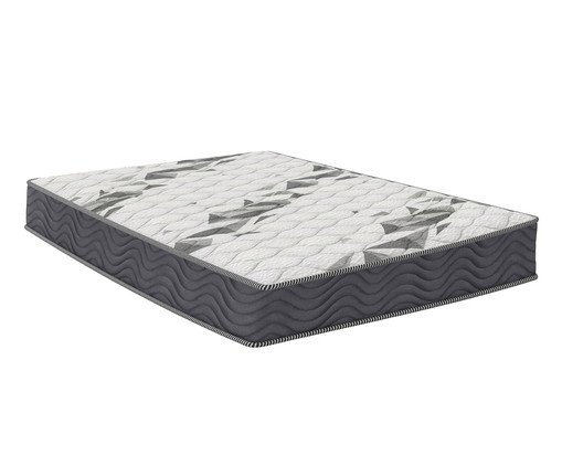 Colchão Airtech 1.0 Branco e Cinza - Solteiro, Branco e Cinza | WestwingNow