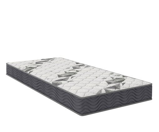 Colchão Airtech 1.0 Branco e Cinza - Solteiro, Branco e Cinza | WestwingNow
