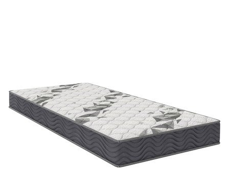 Colchão Airtech 1.0 Branco e Cinza - Solteiro | Westwing