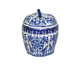 Pote em Porcelana Heva - Azul, Branco, Azul | WestwingNow