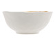 Bowl em Porcelana Dubai Branco e Dourado, Branco | WestwingNow