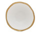 Bowl em Porcelana Dubai Branco e Dourado, Branco | WestwingNow