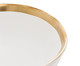 Bowl em Porcelana Dubai Branco e Dourado, Branco | WestwingNow