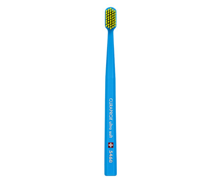 Escova Dental Ultra Macia Curaprox - Azul e Verde Limão
