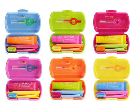 Kit para Viagem Interdental Curaprox - Cores Sortidas | WestwingNow