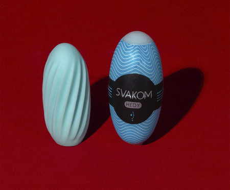 Egg Masturbador Masculino Svakom Azul - 7,4X4,5cm | WestwingNow