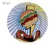 Jogo de Pratos de Sobremesa Burguer Collection I, Colorido | WestwingNow