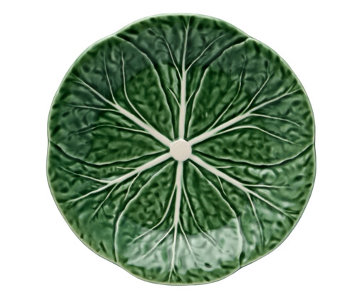 Prato Decorativo Folha - Verde Couve, Verde Couve | WestwingNow