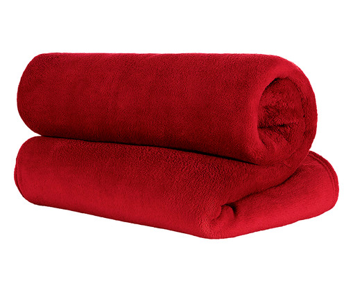 Cobertor Duke Vermelho - 200 g/m², Vermelho | WestwingNow