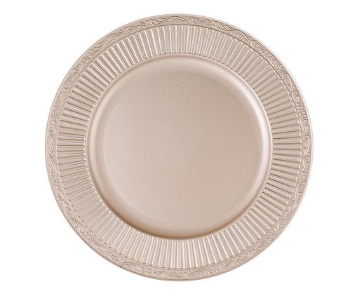 Sousplat Comme - Dourado Rosê, Dourado Rosê | WestwingNow