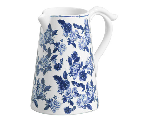 Jarra Arara Floral - Azul, Azul | WestwingNow