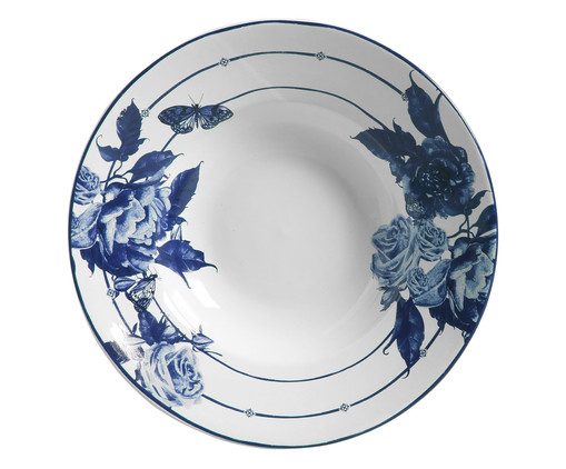 Prato de Risoto Arara Floral - Azul, Azul | WestwingNow