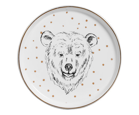 Jogo de Pratos de Sobremesa Urso | WestwingNow