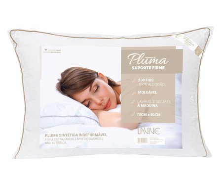 Travesseiro Pluma Firme 200 Fios - 50X70cm | Westwing