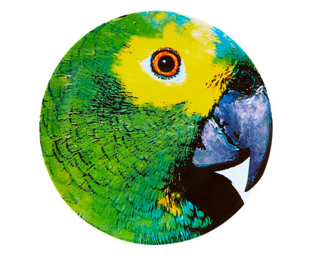 Sousplat em Porcelana Olhar O Brasil Papagaio | WestwingNow