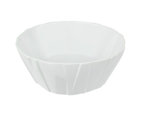 Bowl para Cereal em Porcelana Matrix White