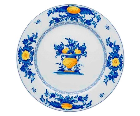 Prato para Sobremesa em Porcelana Viana