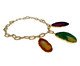Colar Dunas Trio Agatas Dourado - 50, Dourado | WestwingNow